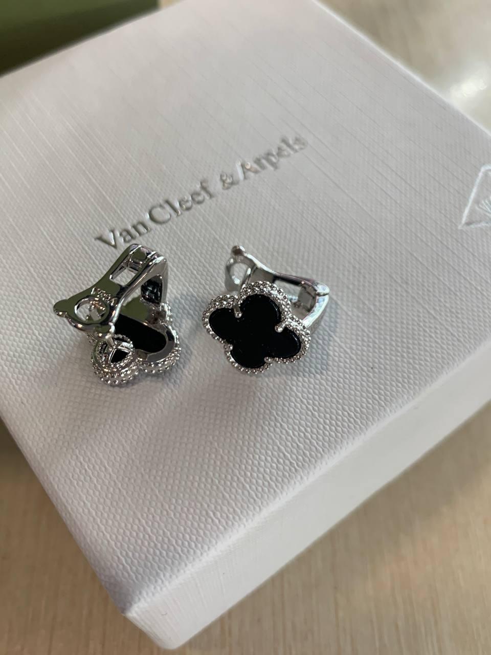 Ван Кліф сережки / Van Cleef сережки конюшина