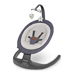 Шезлонг-гойдалка Lionelo RALF GREY GRAPHITE