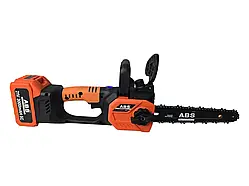 Акумуляторна ланцюгова пилка ABS L-208(SP) у пластиковому кейсі 2 шини, 2 ланцюги та 2 акумулятори