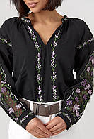 Жіноча вишиванка блуза — сучасний стильний вишиванка, етнічний одяг модний оригінальний блуз вишиванка