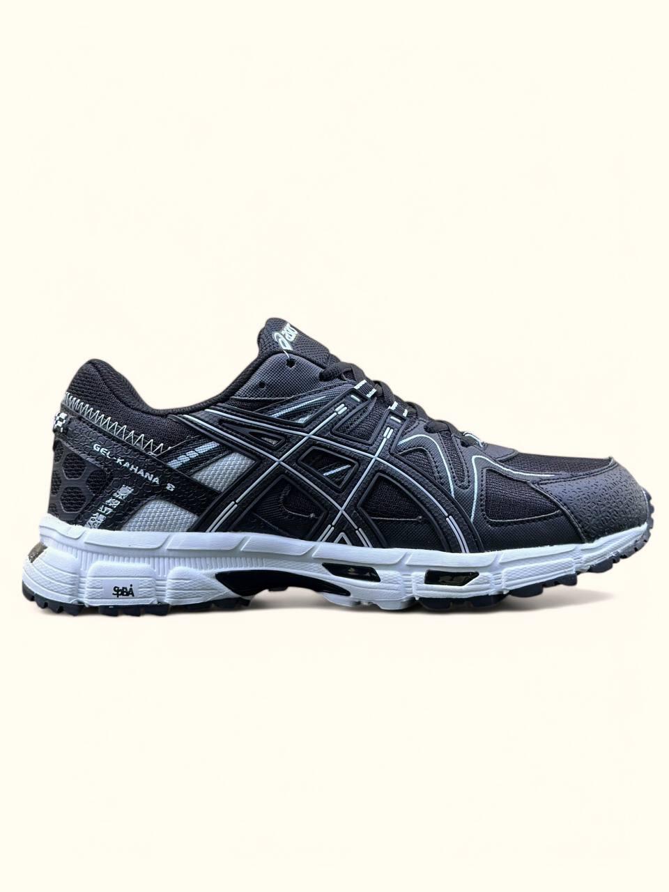 Кросівки чоловічі чорні Asics Gel-Kahana 8 Black White (16624), фото 1