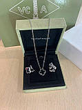 Ван Кліф комплект / Van Cleef підвіска та сережки, фото 2
