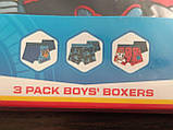 Труси боксери для хлопця Щенячий патруль Paw Patrol компект з 3 штук різні кольори розміри від 98 до 116, фото 3