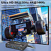 KVM-перемикач Kceve KVM201DPA 8K при 30 Гц 4K при 120 Гц з 4 портами USB 3.0, фото 6