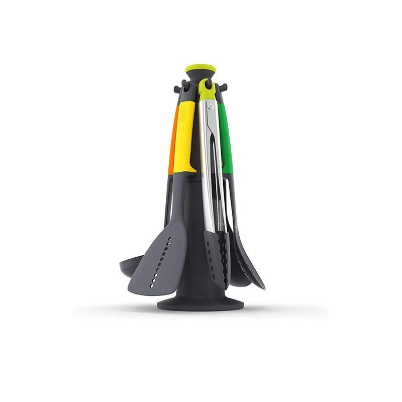 Набір із 6 кухонних предметів "Elevate" 23х23хх34 см із нейлону на пластиковій підставці Joseph Joseph, фото 1