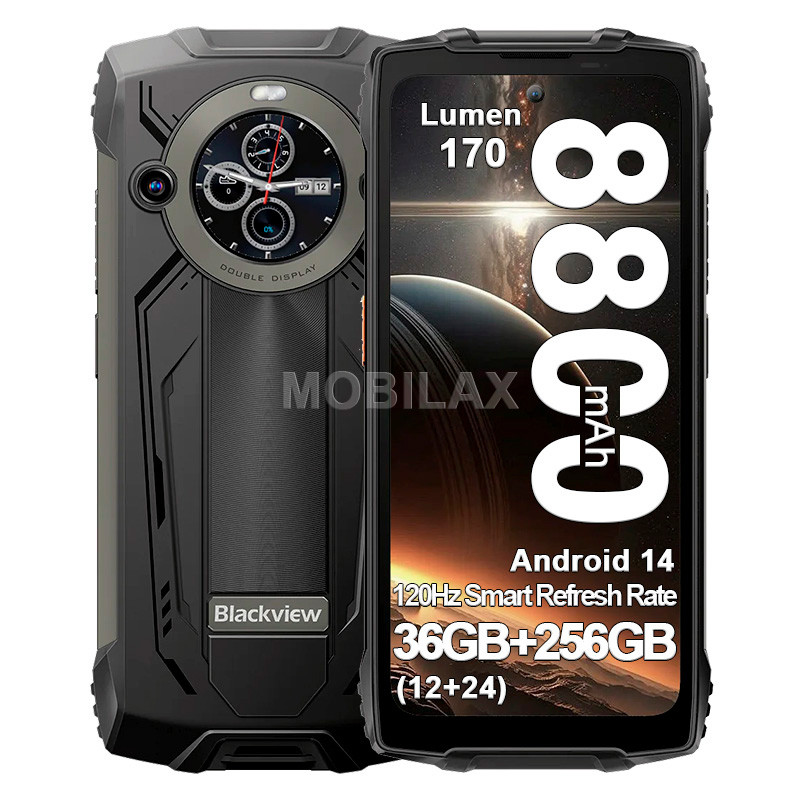 Смартфон Blackview BV8200 12Gb/256Gb найкращий захищений протиударний