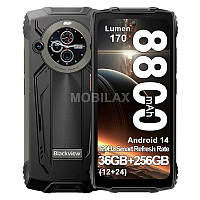 Смартфон Blackview BV8200 12Gb/256Gb найкращий захищений протиударний