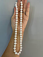 Перлинне кольє з морських перлів, елегантна прикраса для подарунка