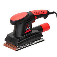 Вібраційна шліфмашина, 200 Вт, 11000 хід/хв, платформа 187*90 мм INTERTOOL WT-0521