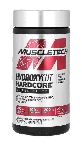 MuscleTech Hydroxycut Hardcore Super Elite 120 caps