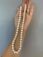 Перлинне кольє з морських перлів, елегантна прикраса для подарунка