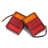 Задній ліхтар для причепа 12v (120×95×23 мм) | стоп/габарит/поворот, фото 4