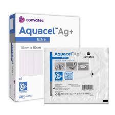 Повязка ConvaTec  Aquacel Extra  AG (4*4)10х10 см.- Absorbent HYDROFIBER , усиленная гидроволокно 1 шт.