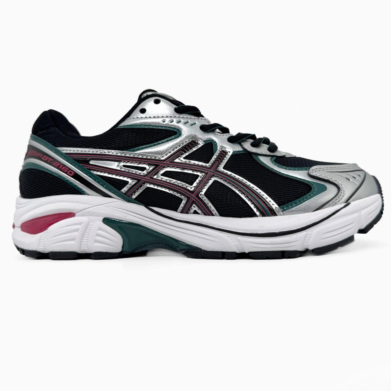 Кросівки чоловічі чорні Asics GT-2160 Black Silver (19726), фото 1