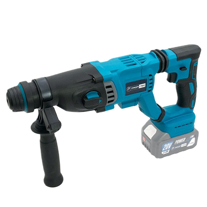 Акумуляторний перфоратор PROFI-TEC PBH201BL Power Line (2×PT2040MP)
