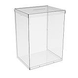 Ящик EKOSTAR без замка для пожертв та збору грошей 250x200x340. Об'єм 17 літрів, фото 2