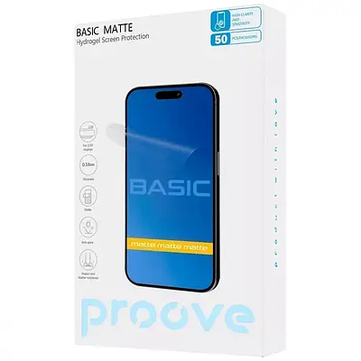 Защитная гидрогелевая пленка BLADE Hydrogel Screen Protection BASIC (matt)