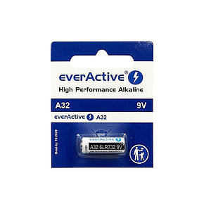 Батарейка A32 (29A / 6LR732) EverActive Alkaline (9v) 1шт.