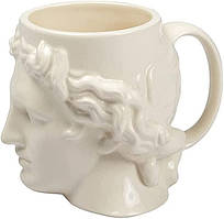 Чашка у формі обличчя, давня греція, керамічна Olens 400 мл