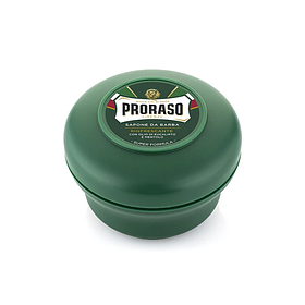PRORASO Rinfrescante тонізуюче мило для гоління з ментолом та евкаліптом 150 мл 02742