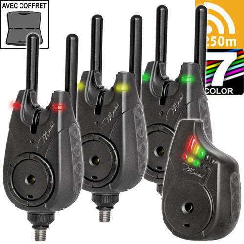Набір сигналізаторів carp zoom Marshal Valiant Bite Alarm Set 3+1