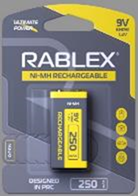 Акумулятор Rablex 6HR61 250mAh