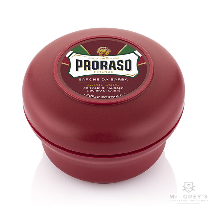 Мило для гоління Proraso для жорсткої щетини з сандаловим маслом 150 мл 02743
