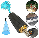 Професійна грязева фреза для мийки N0601 (4000PSI 276 Бар) 1/4 розмір 0.40 турбонасадка, фото 9