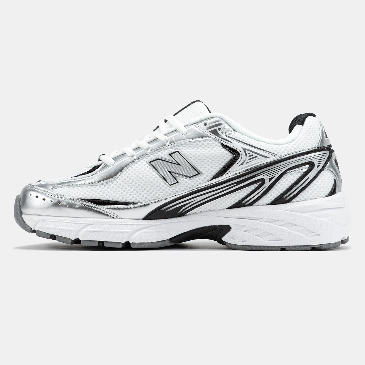 Кросівки чоловічі білі New Balance 509 White Silver (20003)