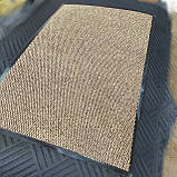Килимок 75 х 45 см вологопоглинаючий з ворсом бежевий, фото 7