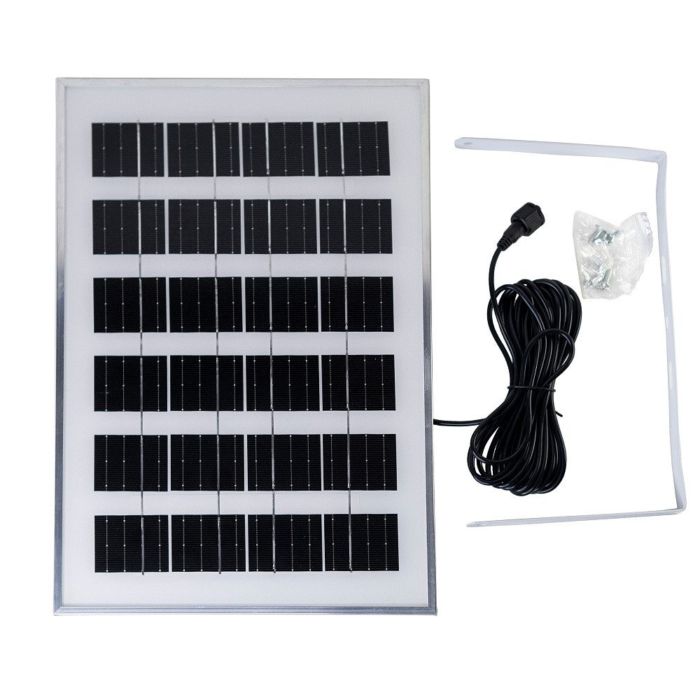 Вуличний світильник CcLamp CL-7357 з сонячною панеллю 200W