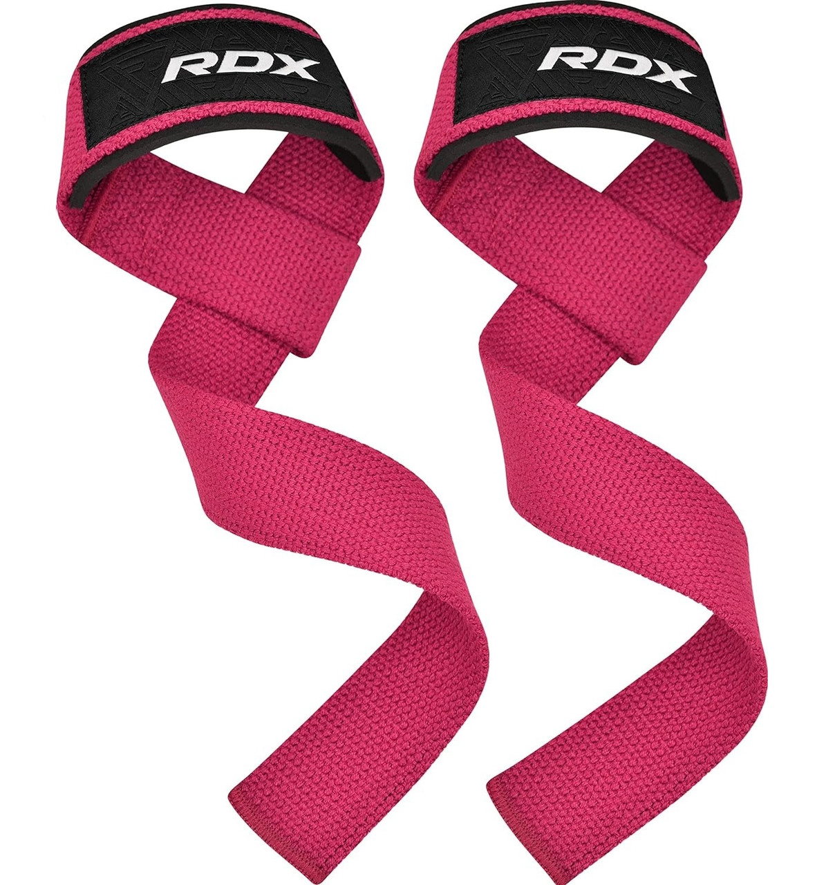 Лямки для тяги RDX W1 Gym Single Strap Pink Plus, фото 1