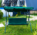 Садова гойдалка Сад, Зручні садові гойдалки для дачі навантаження 210 кг, Садові гойдалки для дорослих, фото 4