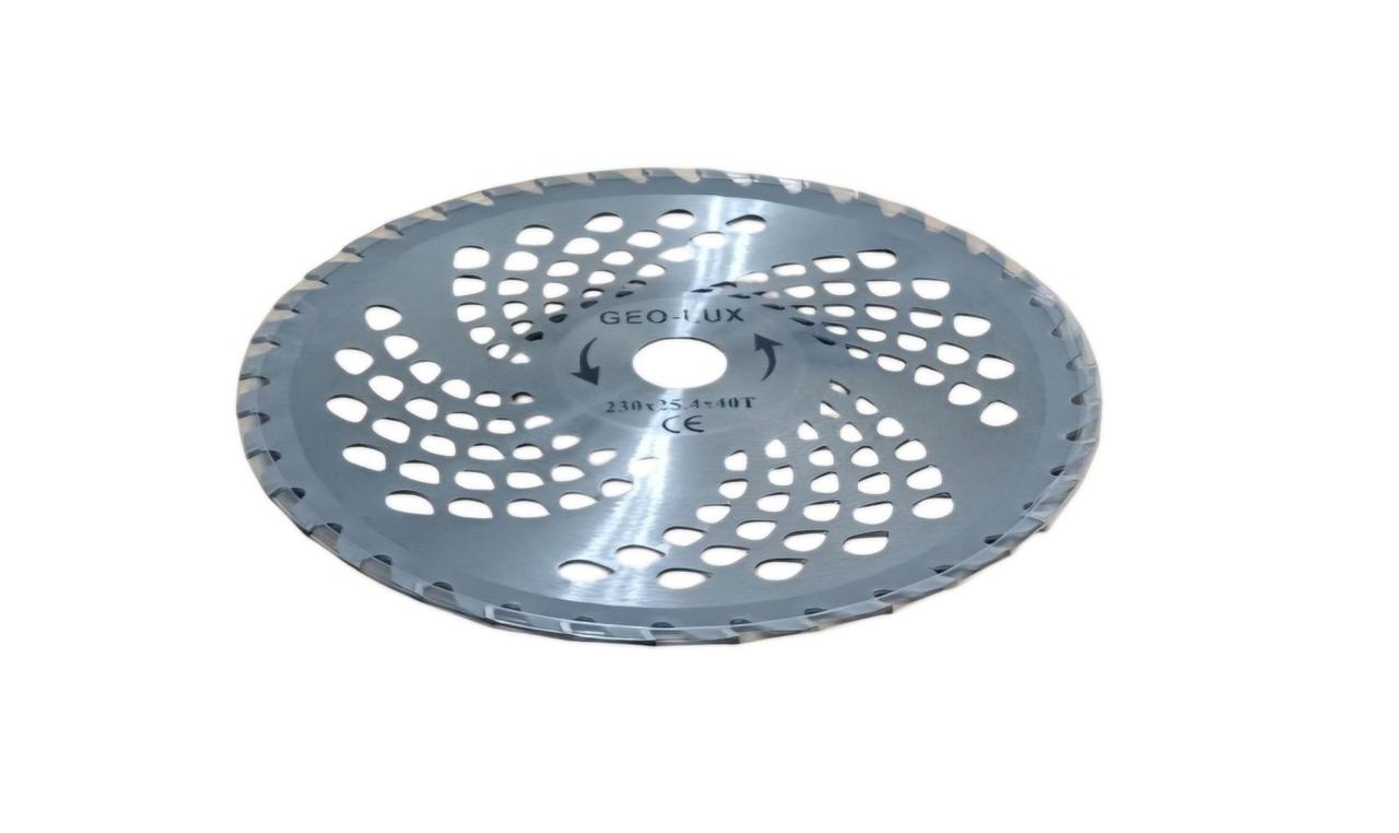 Побідитовий диск Вигнутий для коси (255мм, 25.4 мм, 40Т)