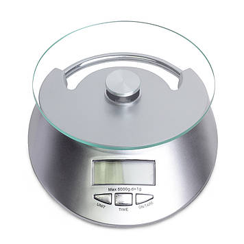 Кухонні ваги Kamille KM-7105 електронні з LCD-дисплеєм на 5 кг