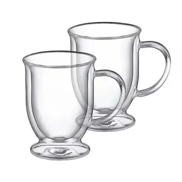 Набір чашок Kamille KM-9014 370 мл зі скла 2 шт