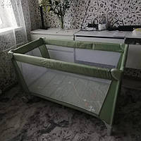 Манеж детский прямоугольный Carrello Piccolo (Каррелло Пикколо) CRL-11503/1 Mint Green (зеленый цвет)