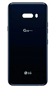 Задняя крышка для LG G850UM G8X ThinQ, черная, New Aurora Black, оригинал (Китай)