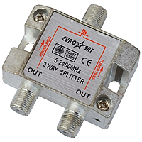 Splitter EUROSAT 1/3-way Power Pass Сплітер (з проходом живлення)
