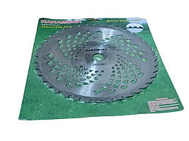 Преміум диск для бензокоси з победитовими напайками (вигнутий, тарілка) 255 мм, 25.4 мм, 40Т Nakamura