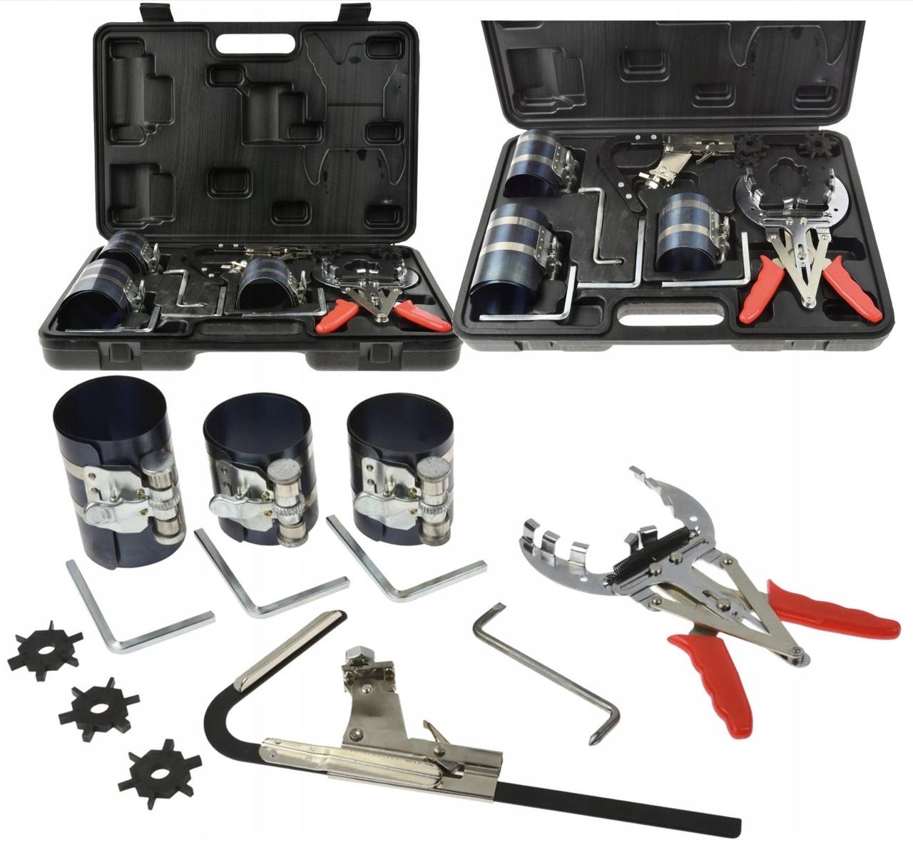 Комплект для монтажу та демонтажу поршневих кілець Geko G02623  Польща, фото 1