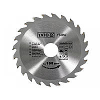 Пильний диск по дереву YATO 160x30x24z K2.8/2.0 (YT-6056)