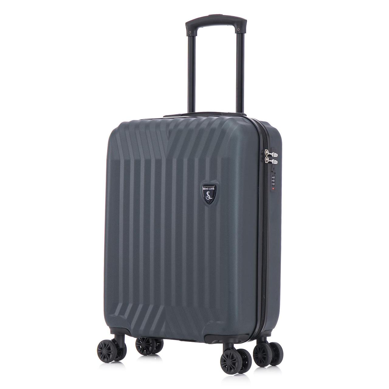 Валіза Semi Line 20" (S) Navy-Green (T5859-1), фото 1