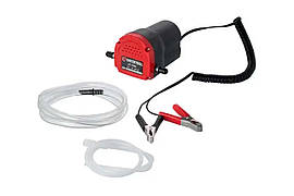 Насос вакуумний для відкачування олії та палива Intertool 12В × 7л/хв