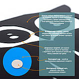 Дзеркальний декор акриловий самоклеючий Сова чорна (D) SW-00002493, фото 2