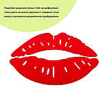 Дзеркальний декор акриловий самоклеючий Губи червоні, 2шт (D) SW-00002500, фото 2
