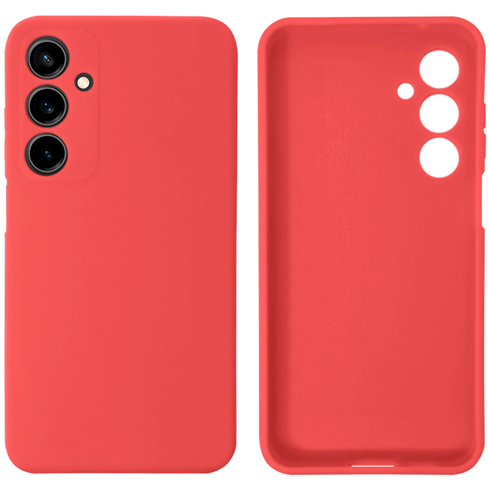 Чохол Silicone case Camera Protective для Samsung M34 (01) червоний Red