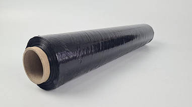 Палітра Стрейч-плівка ПЕ чорний /50 см (1,7 кг) 20 мкм/200м (1 рул)