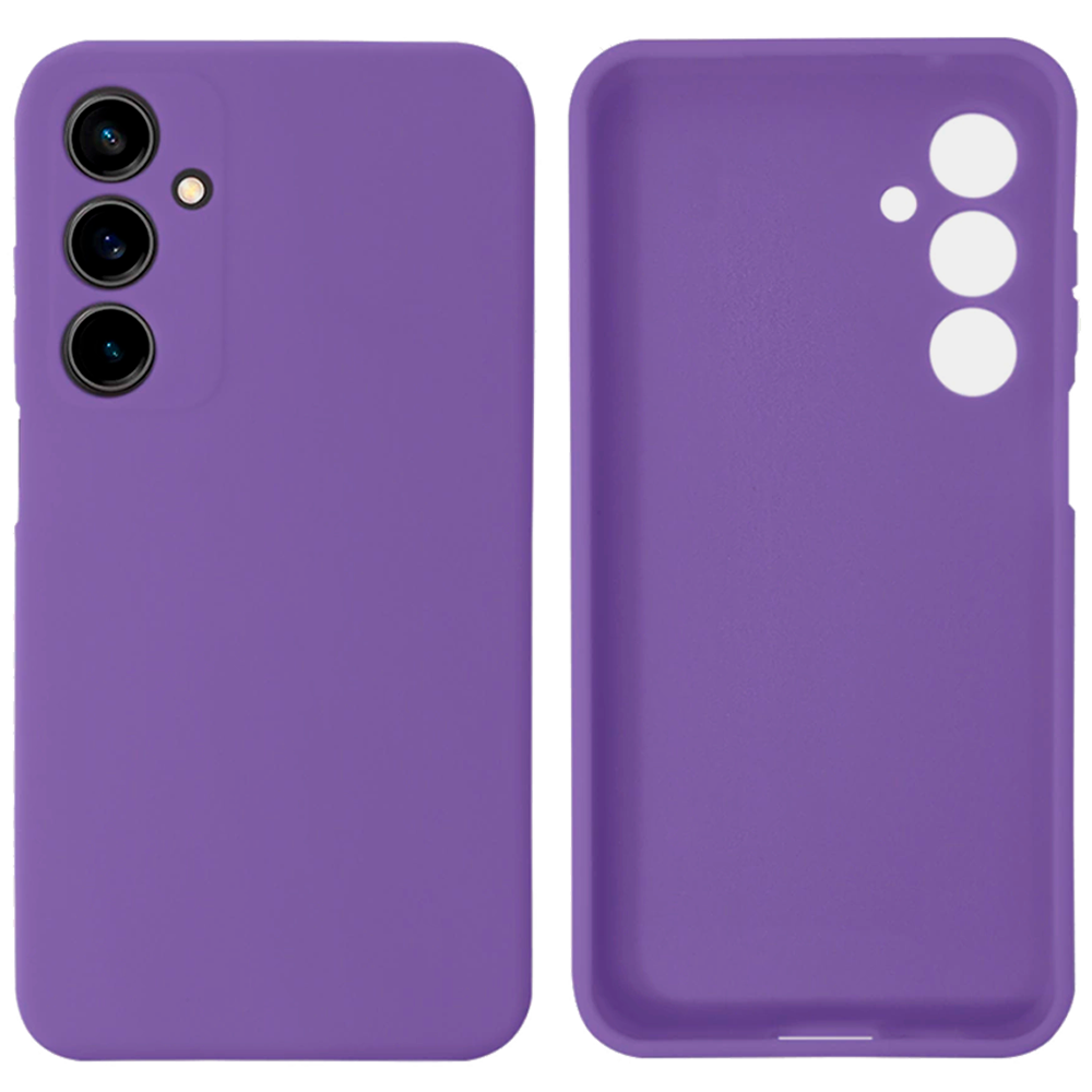 Чохол Silicone case Camera Protective для Samsung M34 (14) фіолетовий Purple