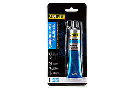 Герметик силіконовий Unifix 50мл універсальний білий